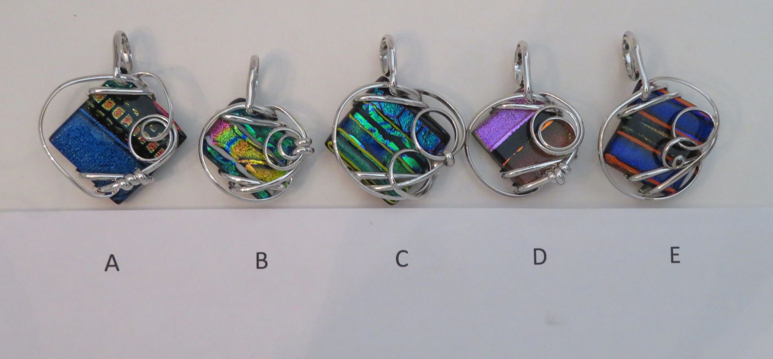 Rhodium Pendants