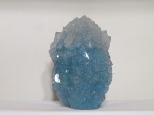 Dyed Halite Crystal Blue