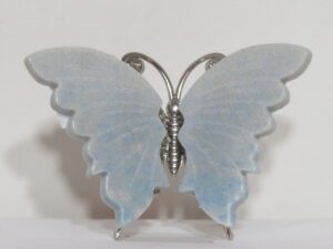 Semi Precious Stone Butterfly Blue Aventurine