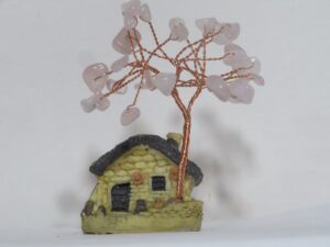 Gem Tree House Rose Quartz