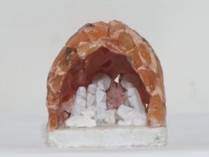 Nativity Scene Orange Aventurine