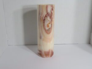 Onyx Lamp With Cord - Round