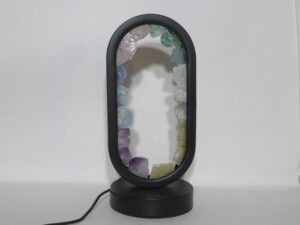 Oval Desk Light Multi Colored with Adjustable Switch and Adjustable Brightness