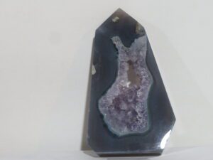 Agate Druzy Point Shape Slab