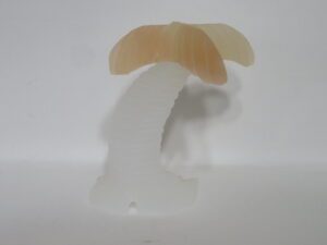 Selenite Palm Tree With Light
