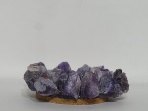 Mineral Candle Holder Amethyst