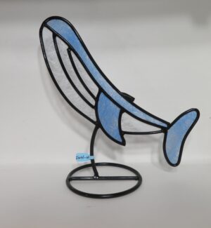 Iron Whale On Stand